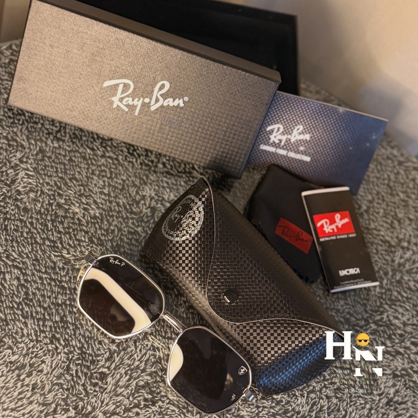 RayBan silver