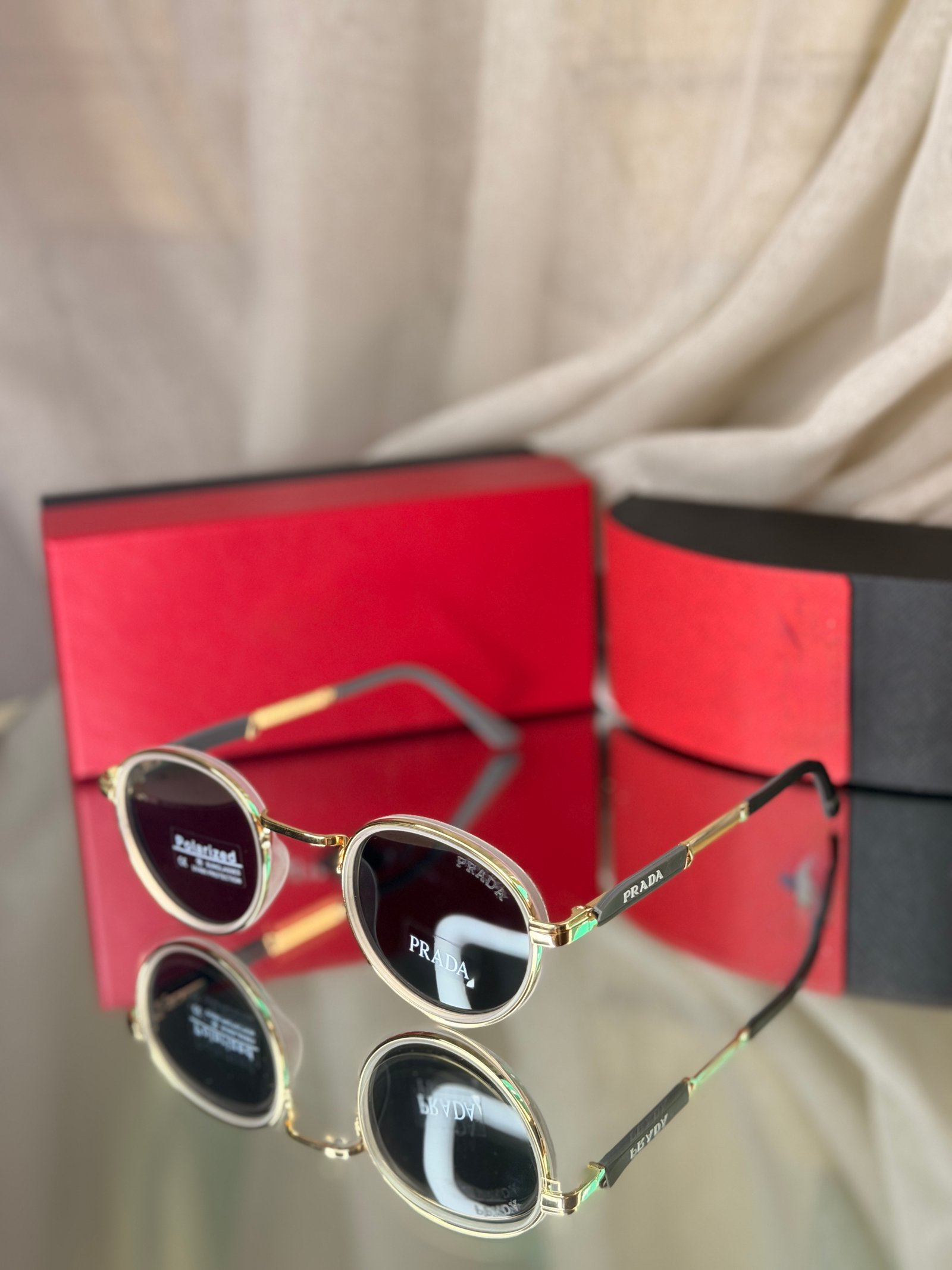Prada circle sunglasses